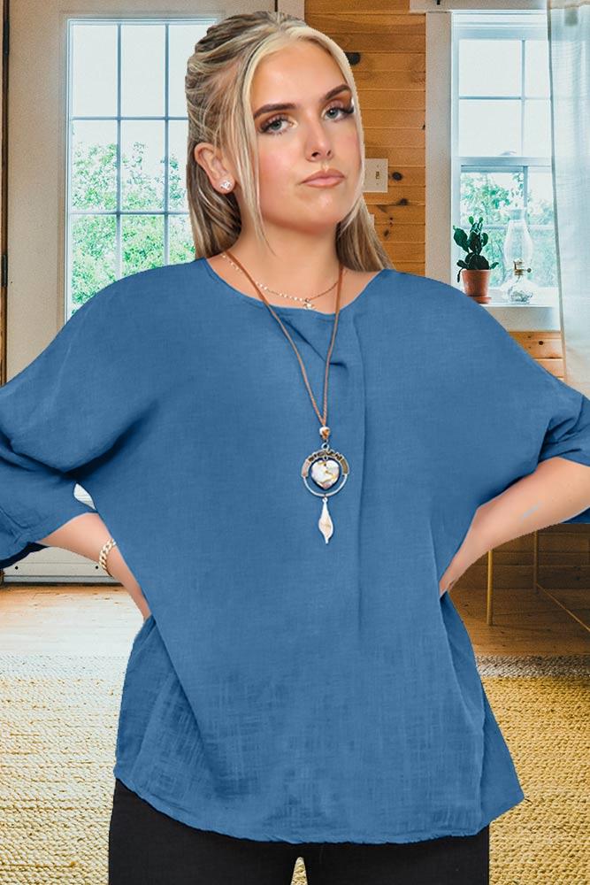 Plain Necklace Tunic Top Buy Clothing Online Uk Shop Best Womens