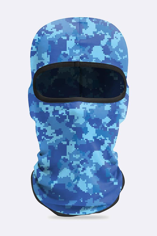 Plain Camouflage Unisex Ski Face Mask_GRWO