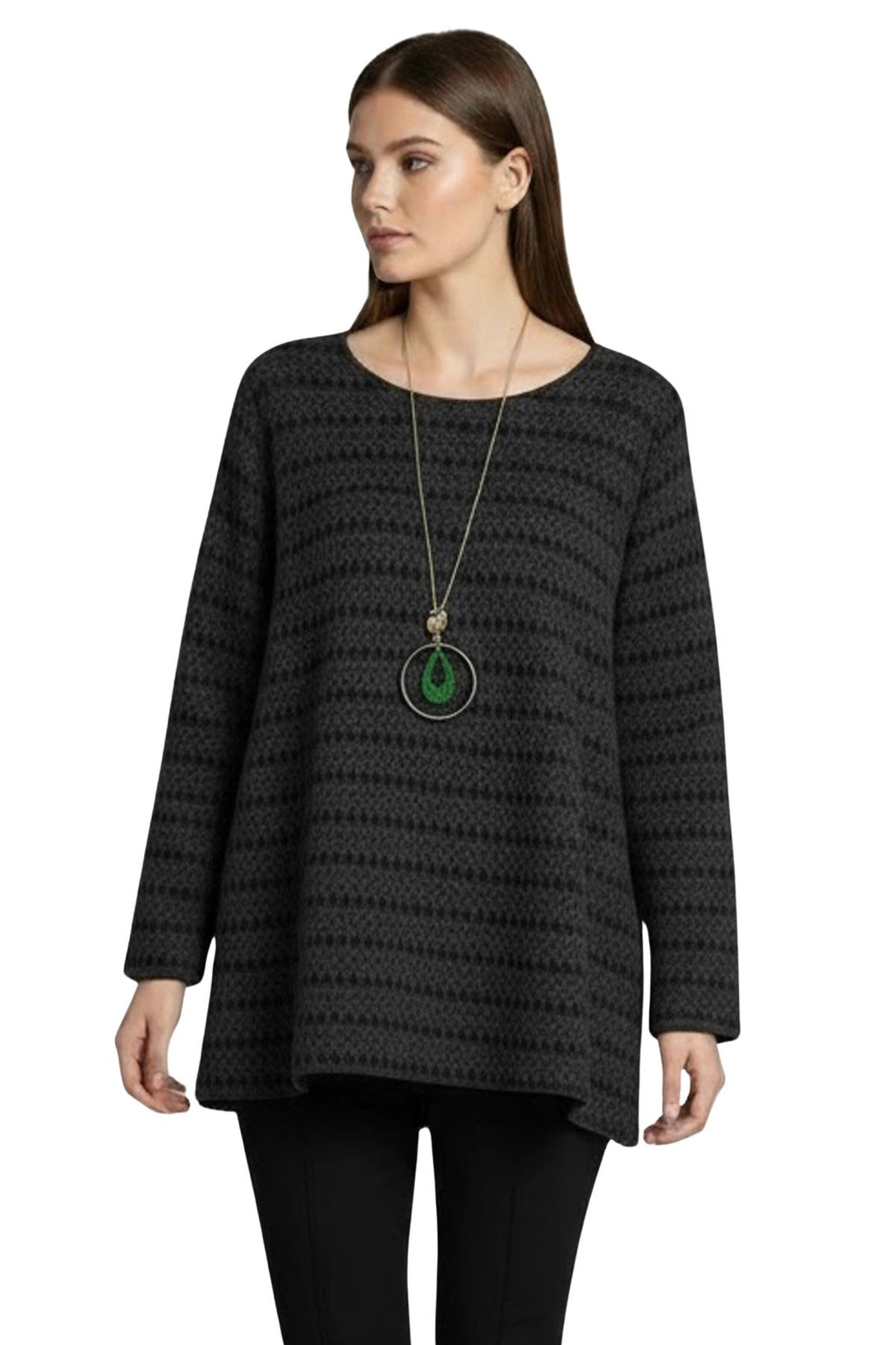 plus size geometric necklace top uk
