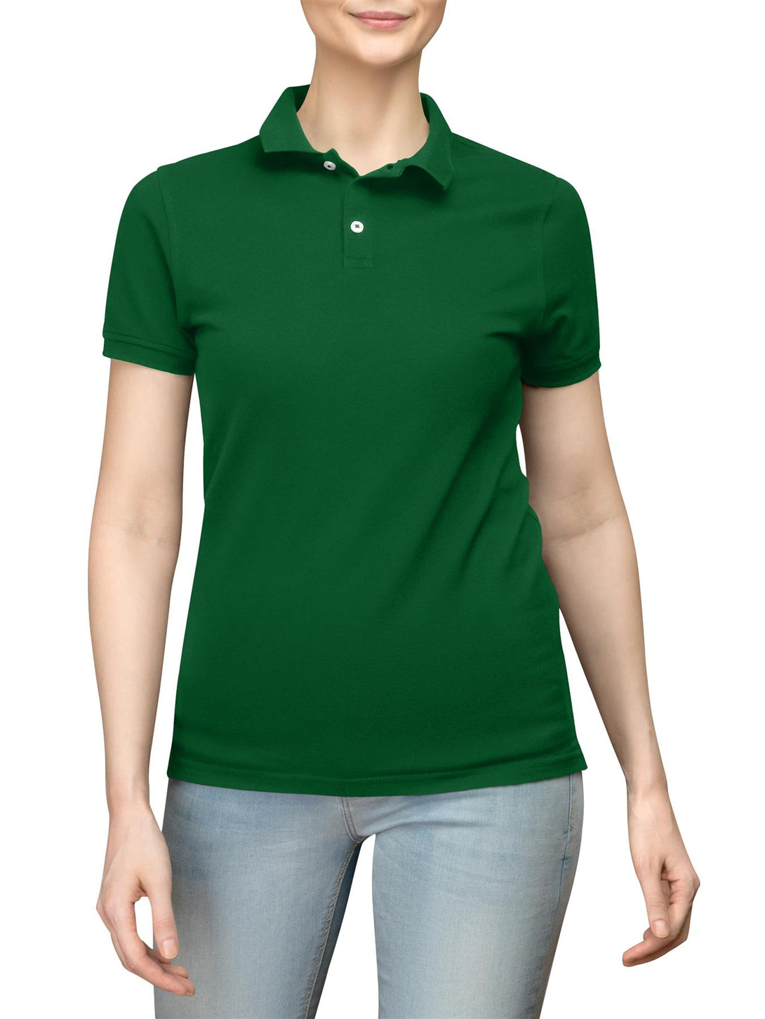 smart casual women polo top
