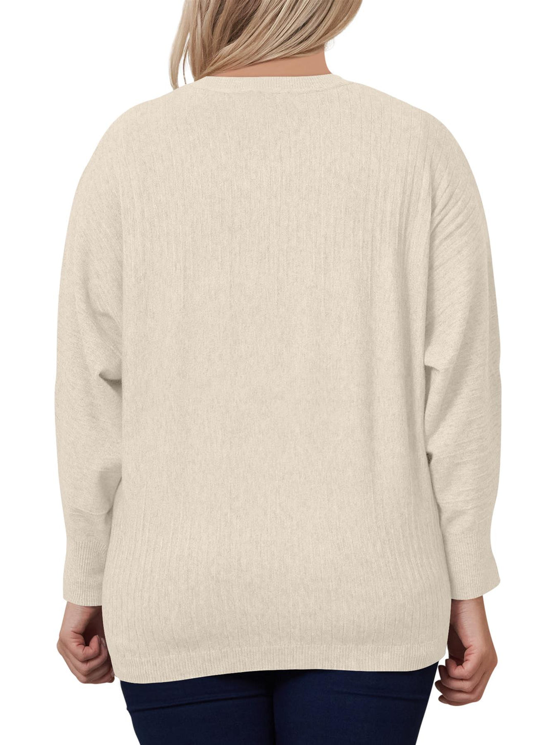 casual plain knitted top uk
