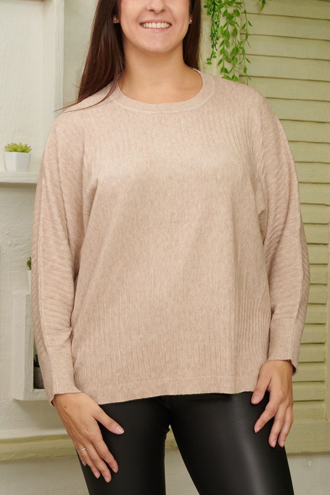plus size knitted tunic top
