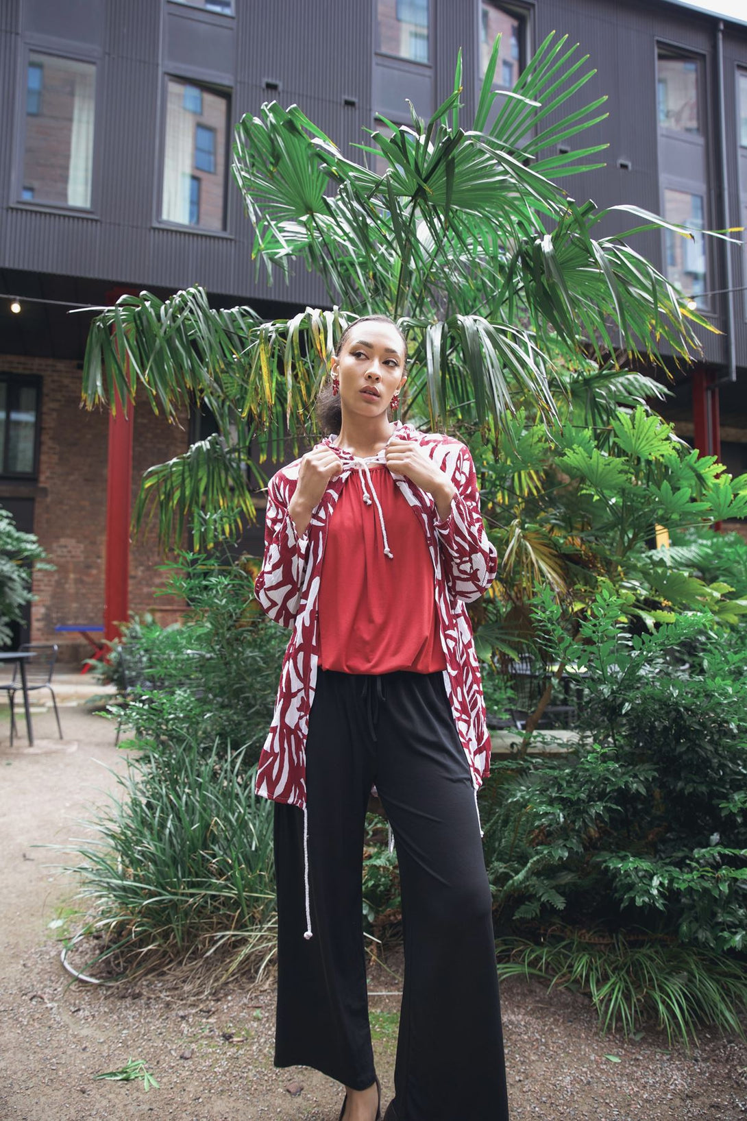 ladies bold abstract cardigan uk
