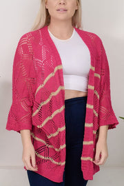 Geometric Crochet Pattern Cotton Top