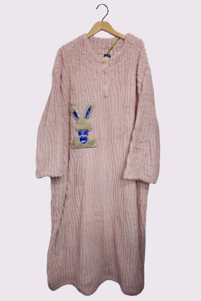 cute bunny motif loungewear
