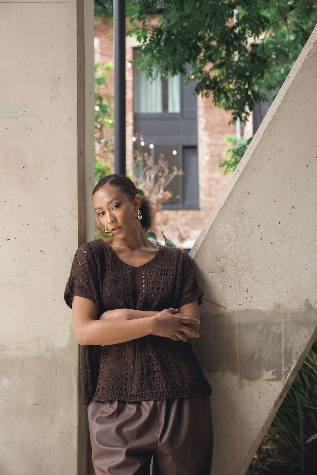 crocheted tunic top uk