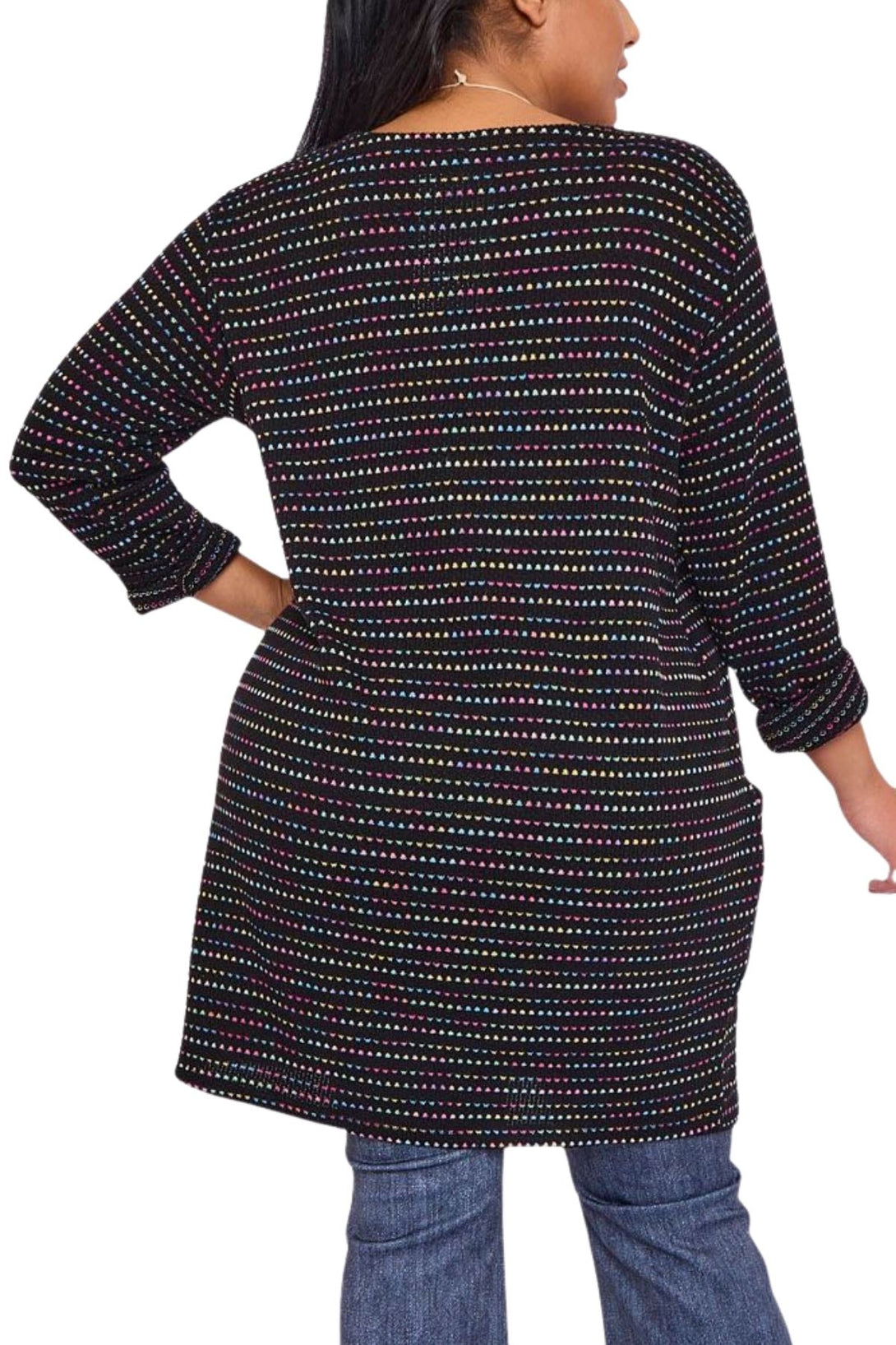 bright dots and stripes summer dress
