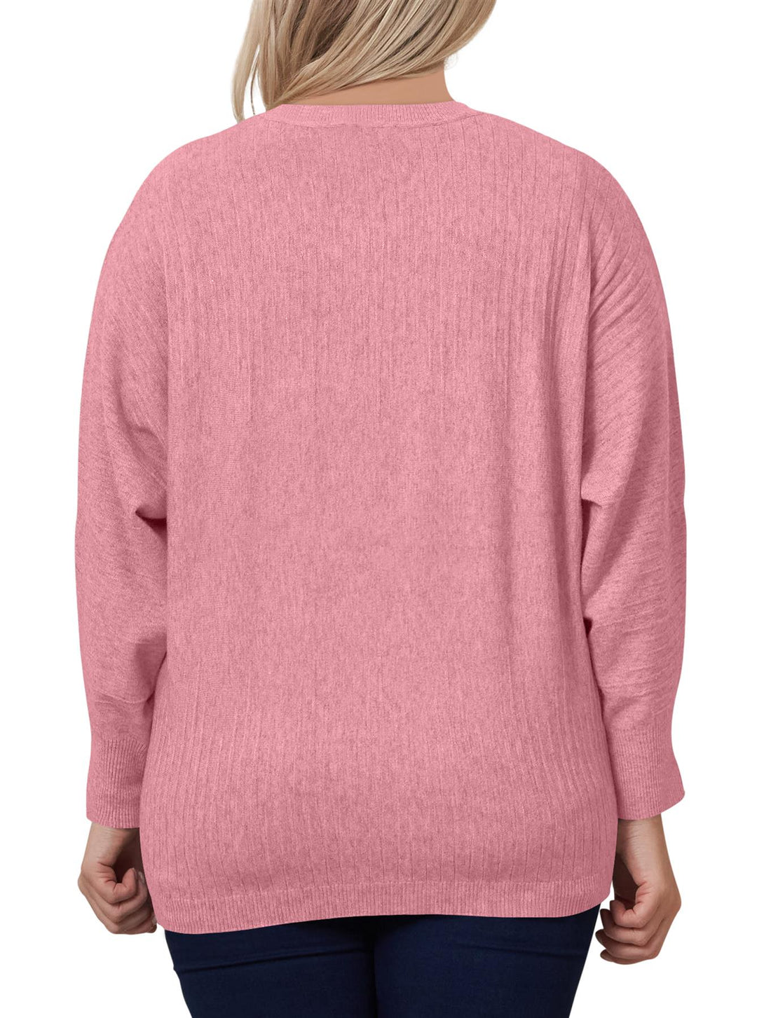 jean blue knitted tunic top
