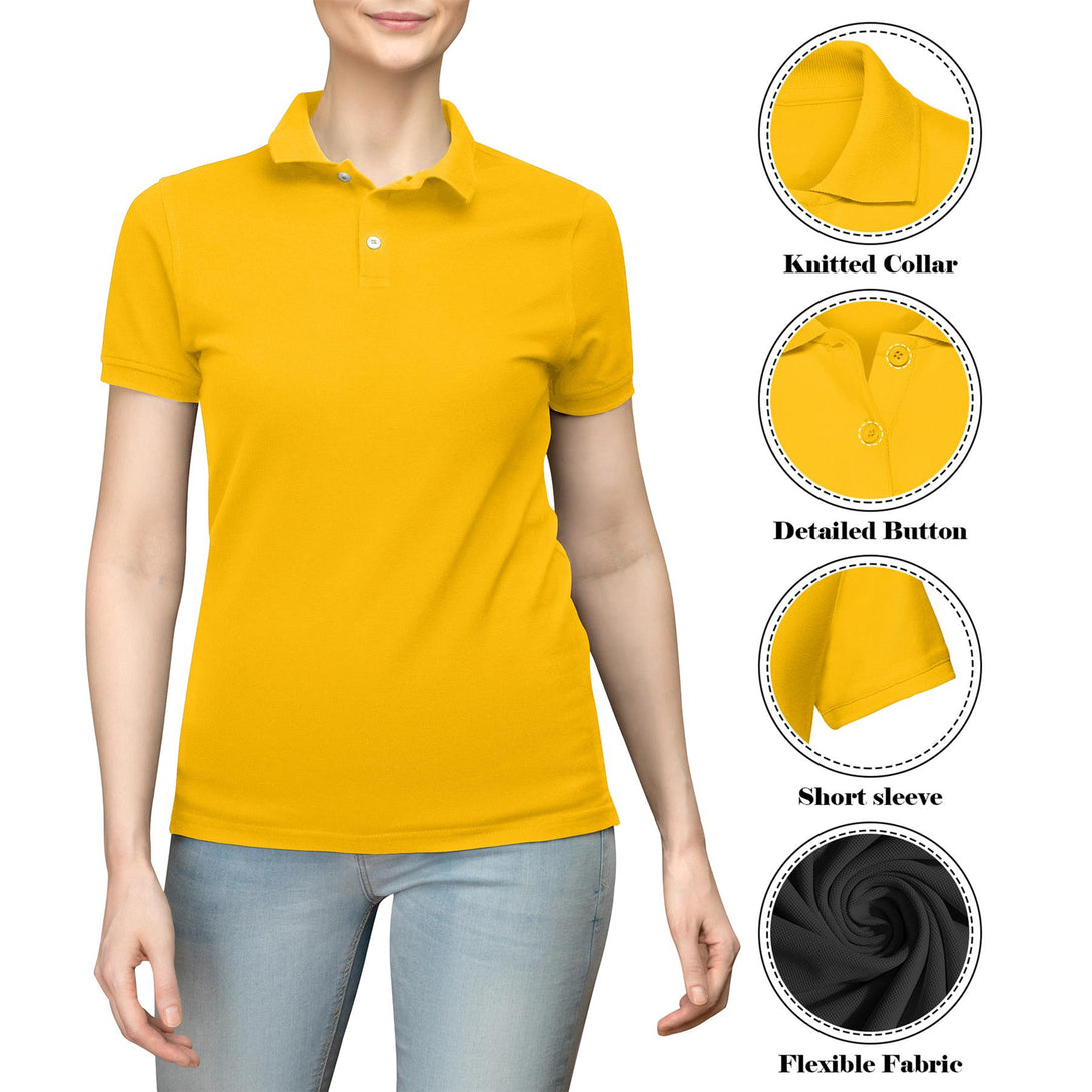 classic women polo t shirt
