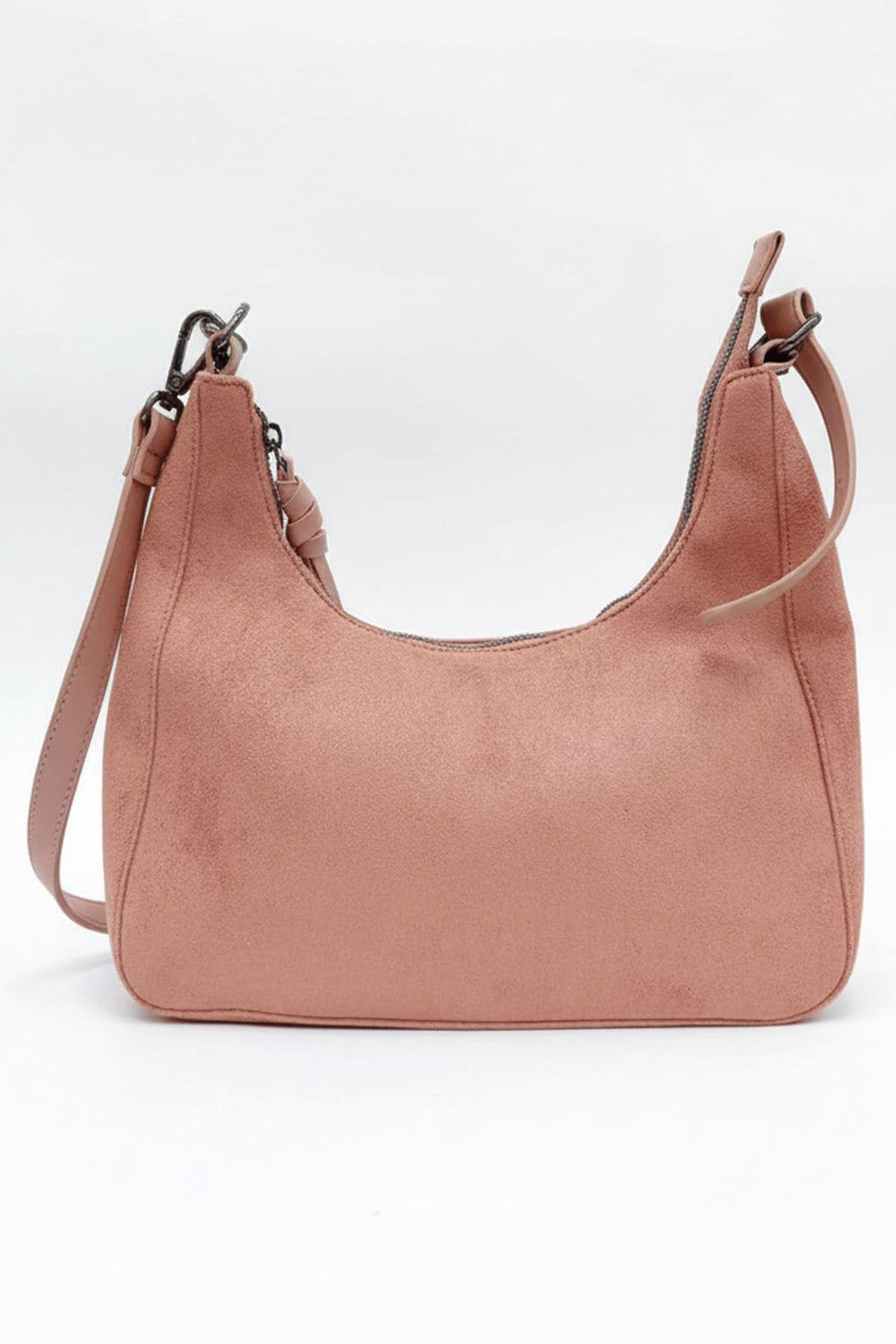soft suede shoulder bag
