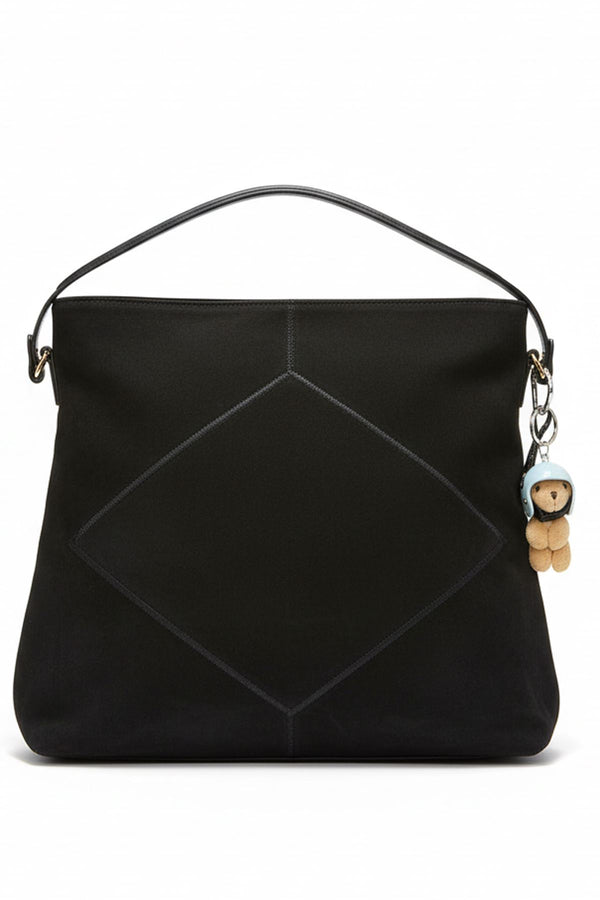 geometric shoulder bag

