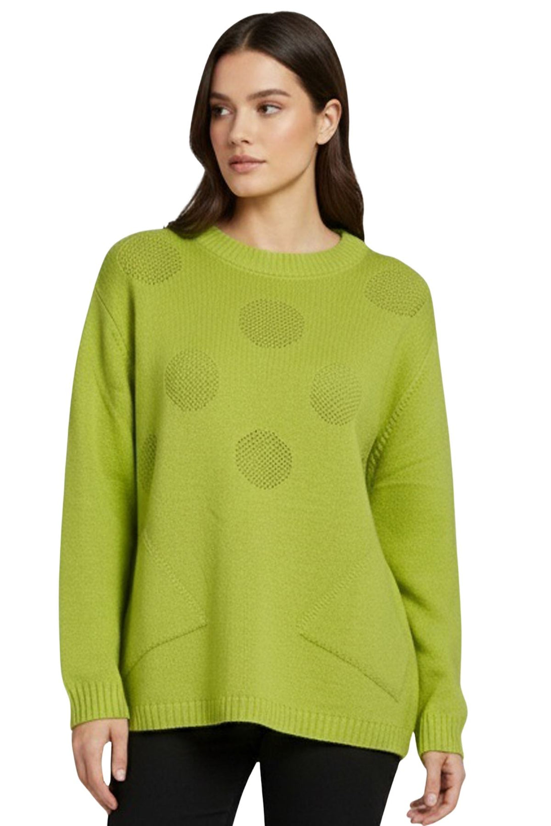 two pocket polka dot tunic
