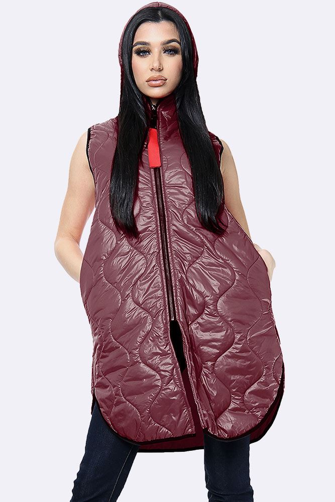 Italian Plain Quilted Gilet