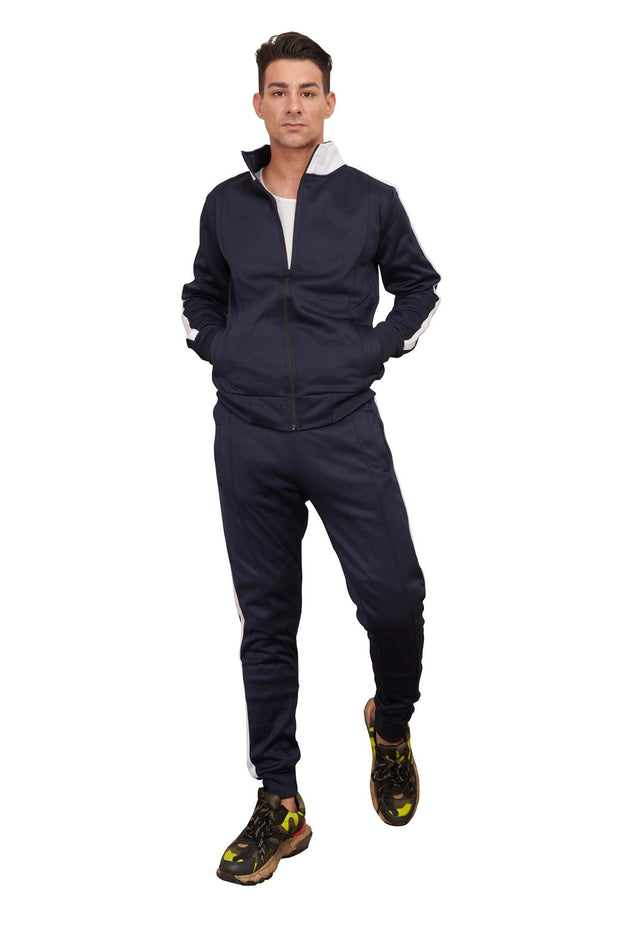 Tape Funnel Skinny Fit Tracksuit
