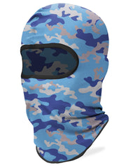 Plain Camouflage Unisex Ski Face Mask
