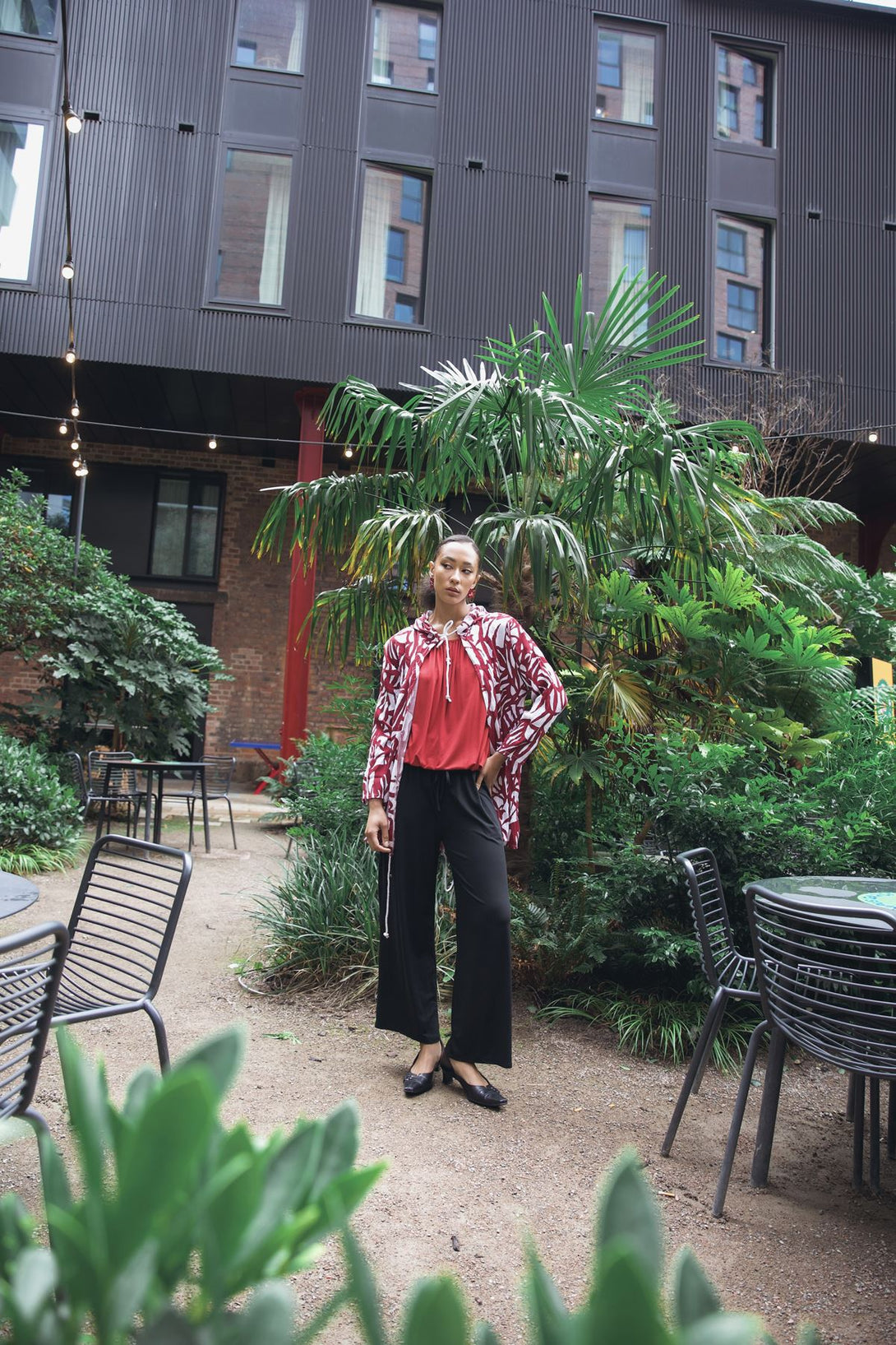 womens drawstring tie front cardigan
