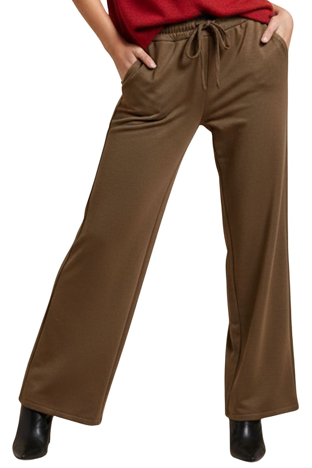 plus size friendly viscose trousers
