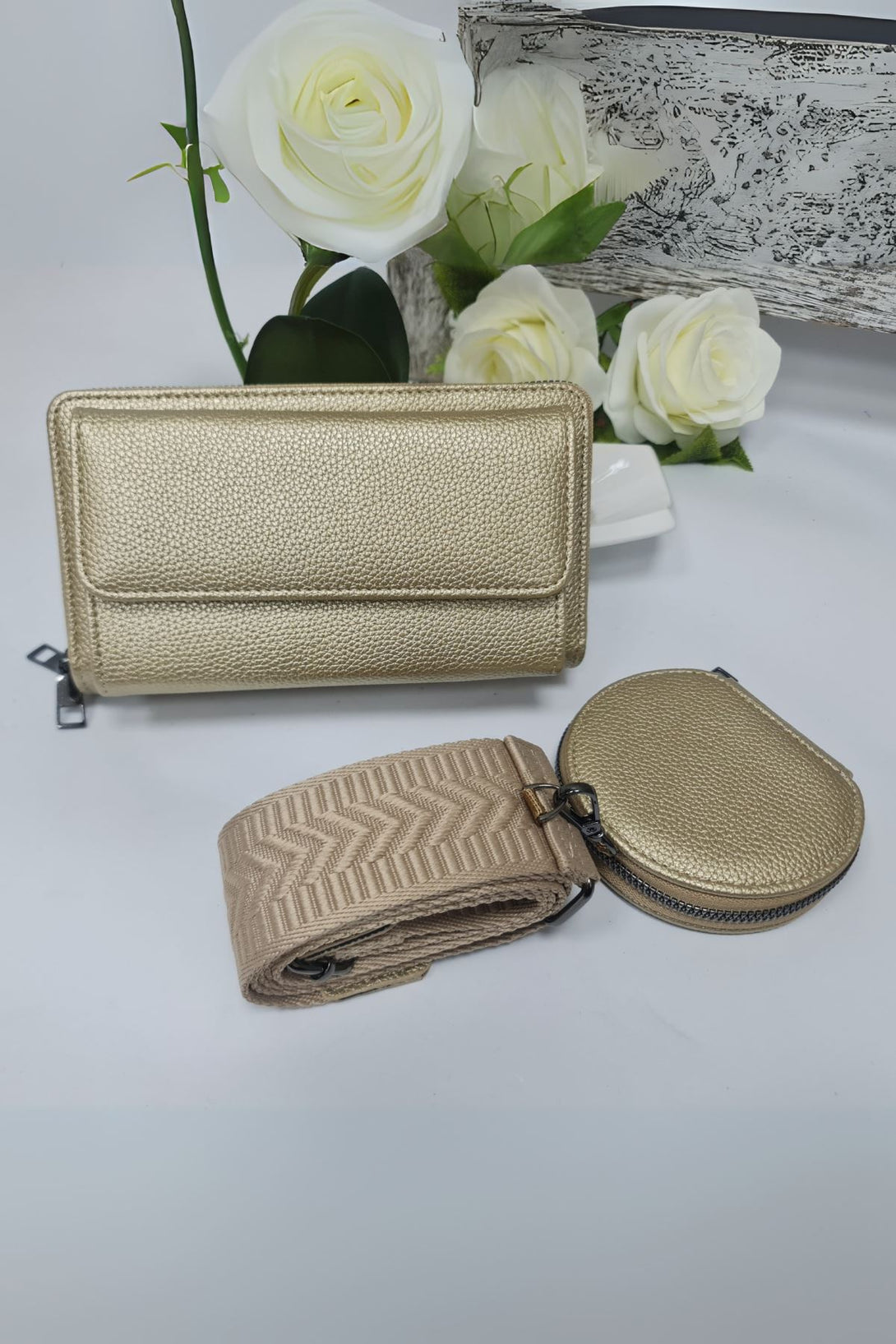 stylish coin pocket crossbody bag
