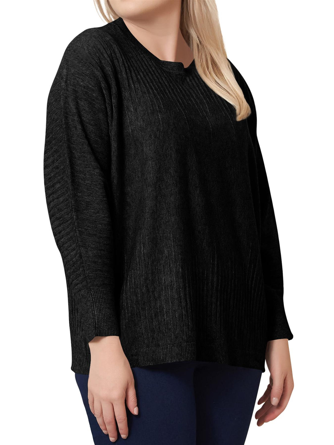 mustard plain knitted tunic top
