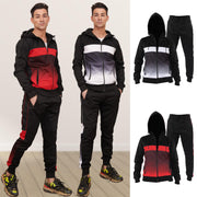 Slim Fit Two-tone Zip-through Tracksuit