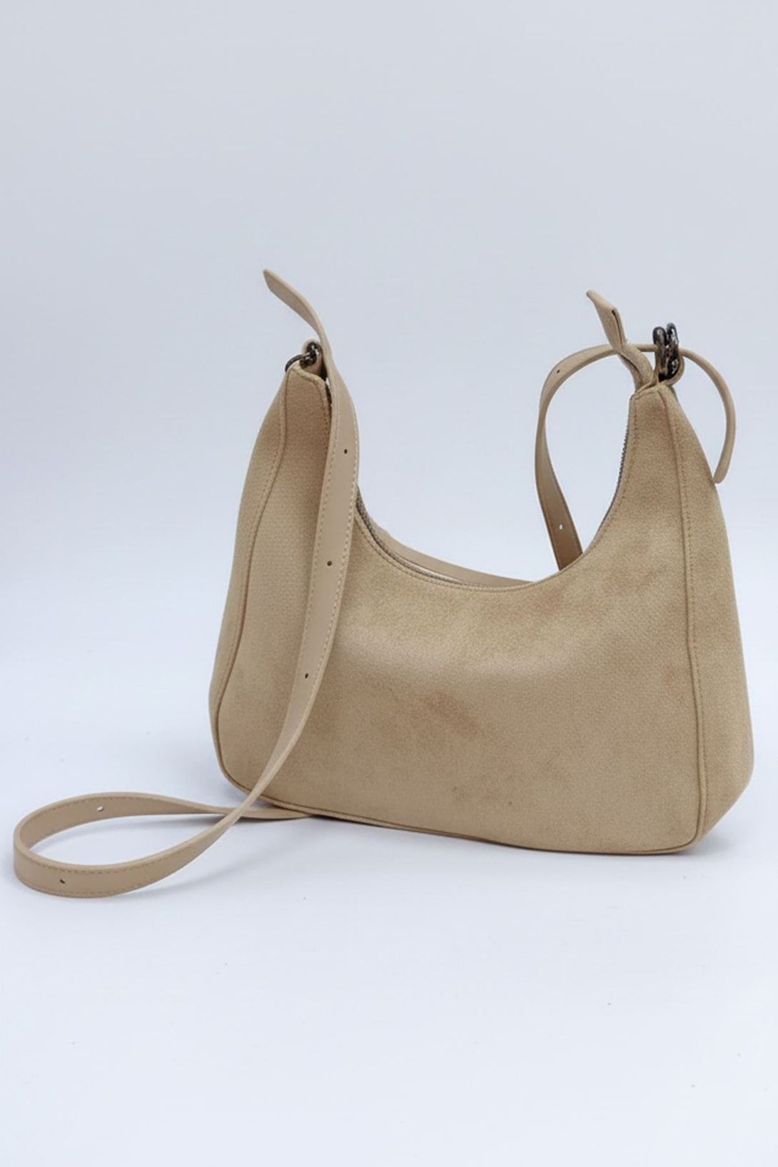 suede crossbody shoulder bag
