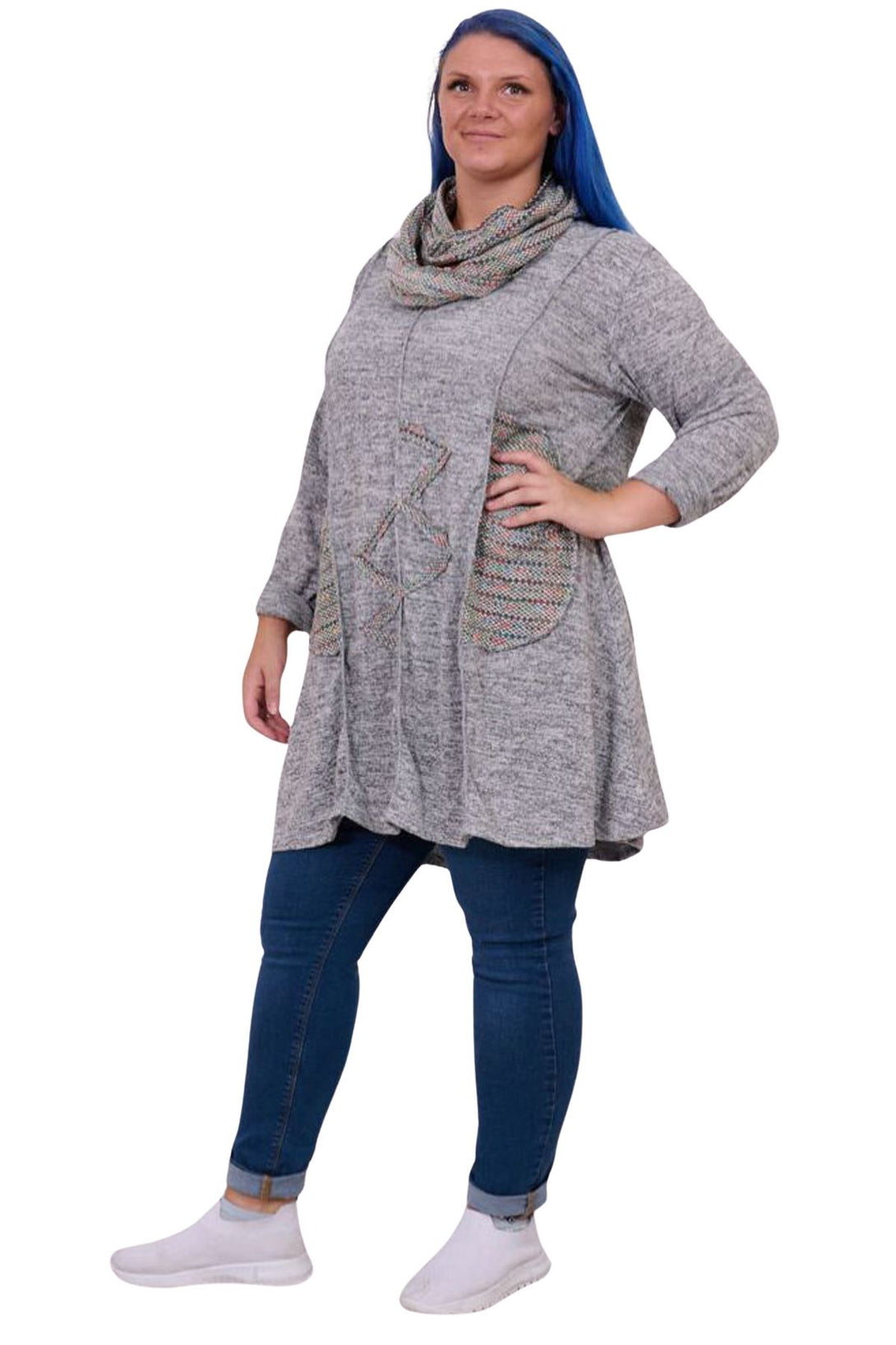 fun print ladies top
