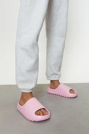 Plain Thick Soled Rubber Slippers_GRWO