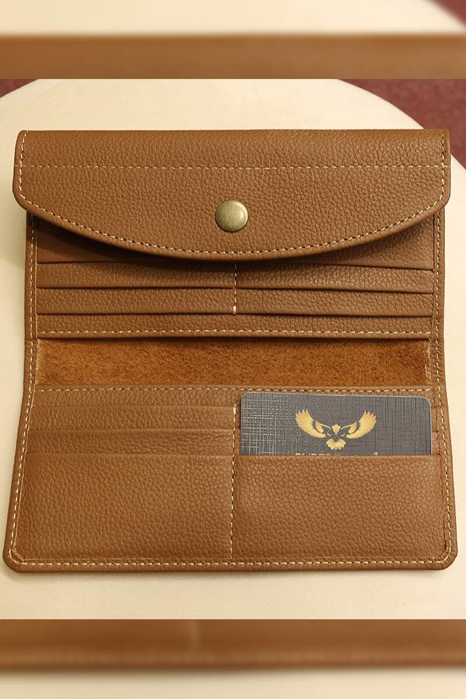 Milled Cow Leather Genuine Wallet