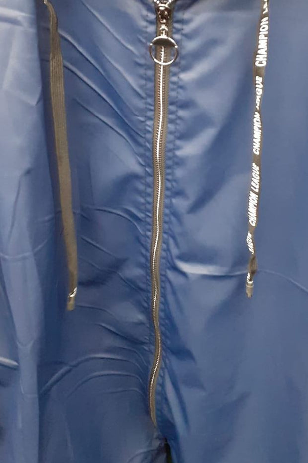 Italian Polyester Windbreaker Jacket