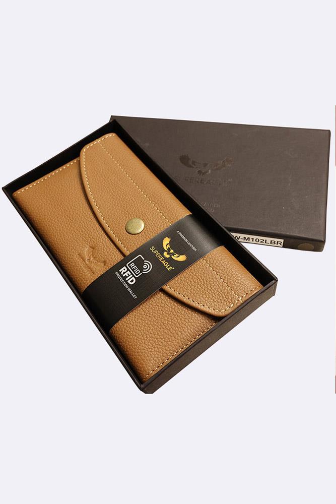 Milled Cow Leather Genuine Wallet_GRWO