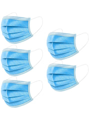 DISPOSABLE NON-SURGICAL MASK DUST BREATHABLE EARLOOP ANTIVIRAL 3 PLY FACE MASK