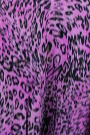 Italian Leopard Strappy Hanky Hem Dress