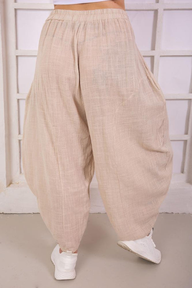 Plain Cotton Hareem Pants
