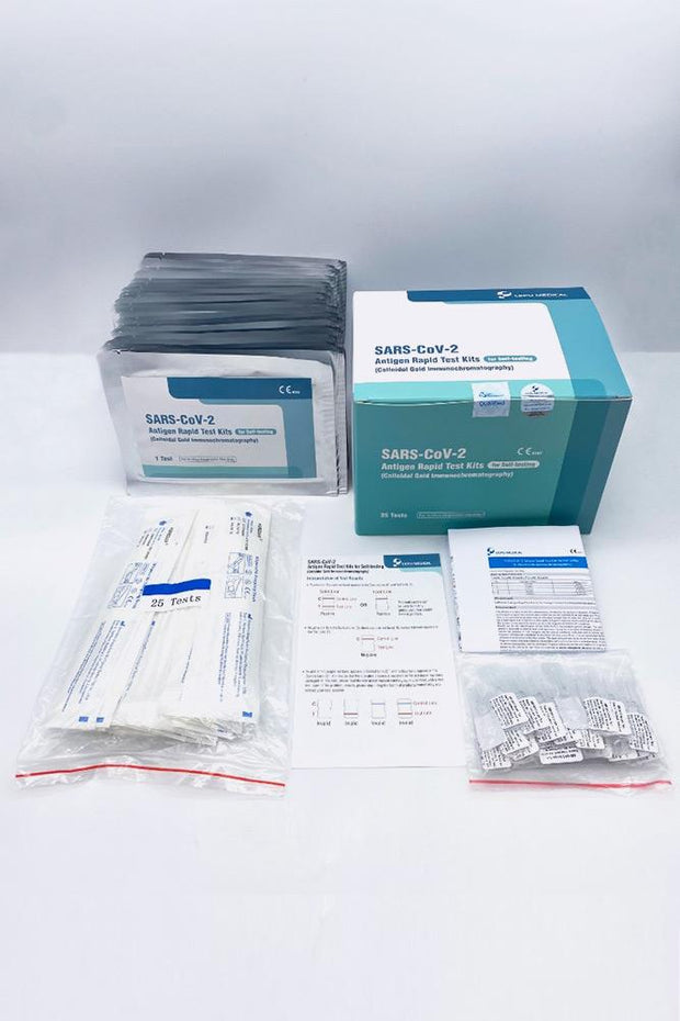 Pack Of 5 - Self-testing Sars-cov-2 Antigen Rapid Test Kits_GRWO