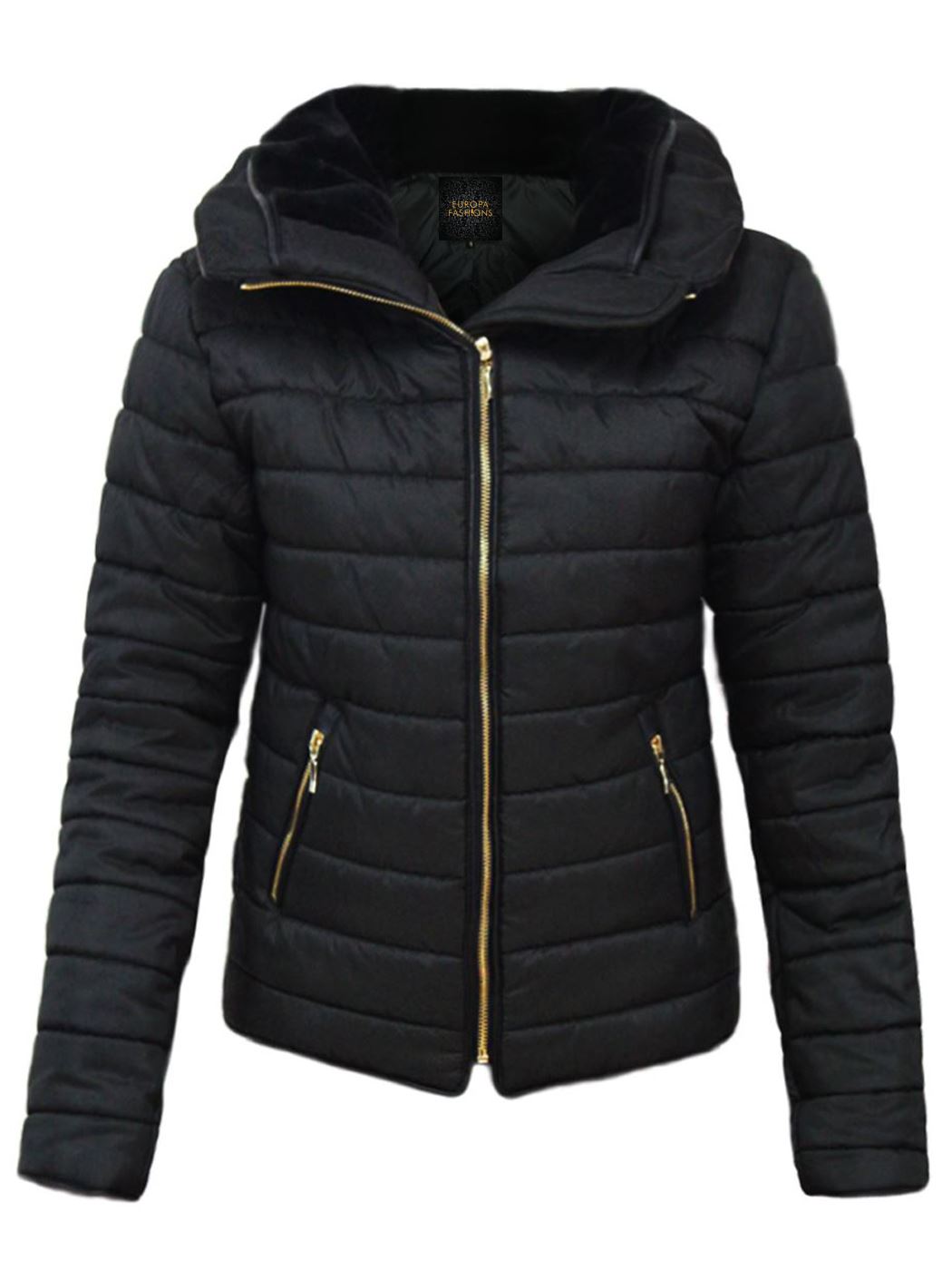 Amira Hooded Quilted Padded Jacket_GRWO